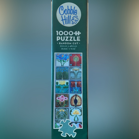 Cobble Hill “Art Nouveau Tiles” 1000 piece puzzle - Picture 3 of 5